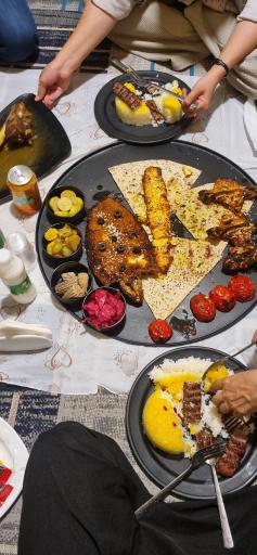 عکس باغ رستوران ستاره