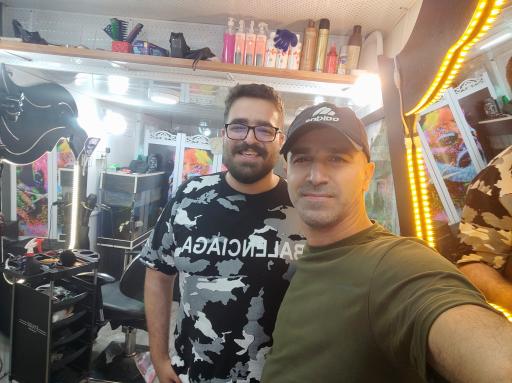 عکس پیرایش هادی پیکاسو