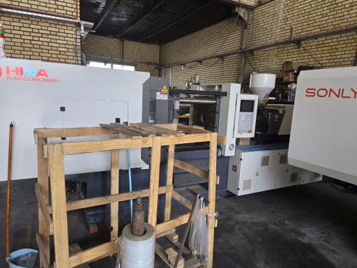 عکس ماشین های تزریق پلاستیک نداف