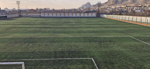 عکس چمن مصنوعی فوتبال 