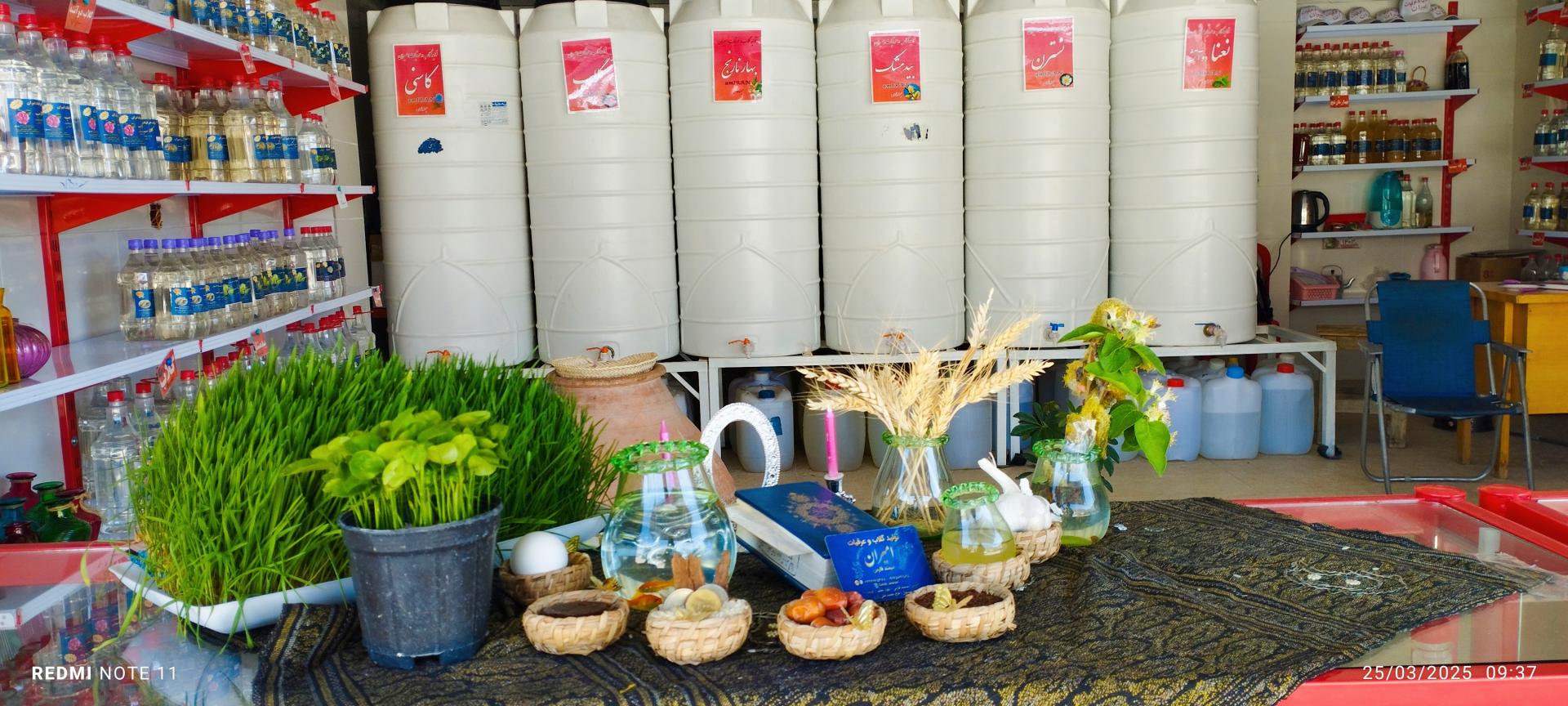 عکس گلاب و عرقیات امیران