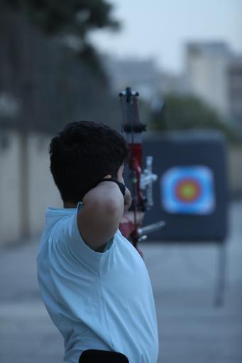 عکس باشگاه تیراندازی با کمان میلاد