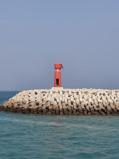 عکس ورودی اسکله شهید ذاکری قشم