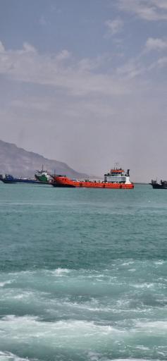 عکس ورودی اسکله شهید ذاکری قشم