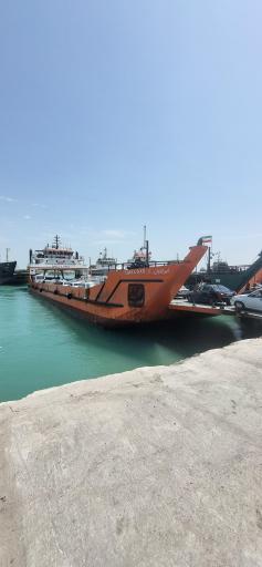 عکس ورودی اسکله شهید ذاکری قشم