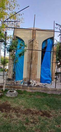 عکس مزار شهید گمنام بوستان حافظ