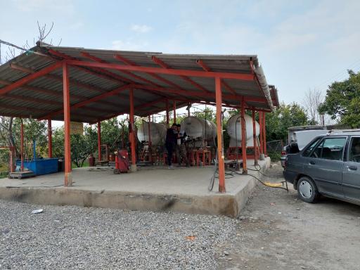 عکس جایگاه گاز LPG و پیک نیک
