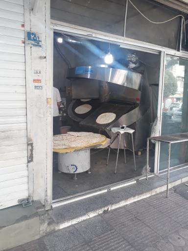 عکس نانوایی لواش