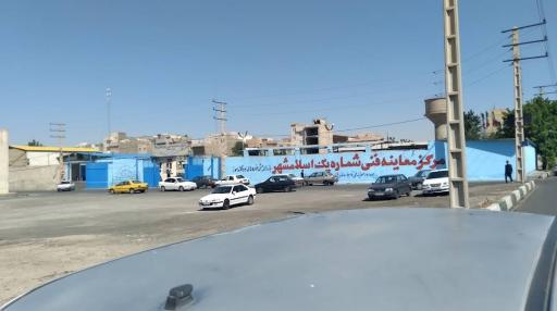 عکس معاینه فنی اسلامشهر