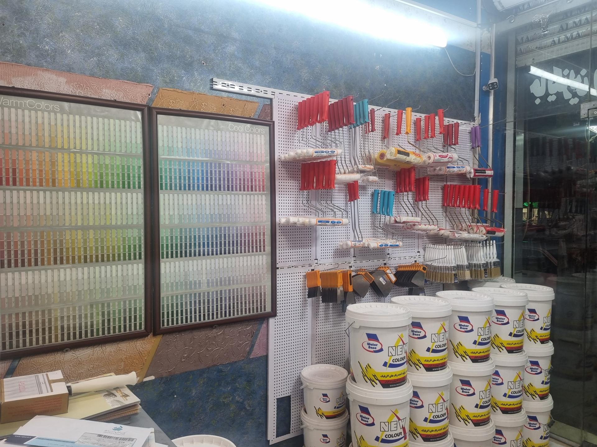 عکس فروشگاه رنگ رسائی