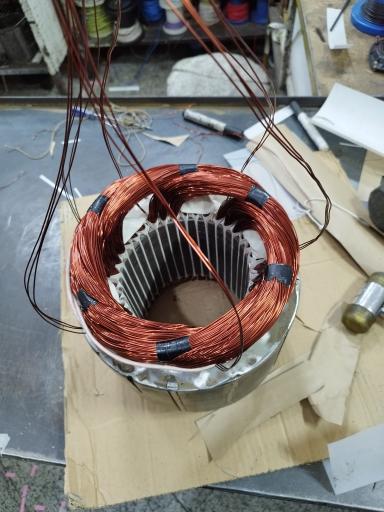 عکس سیم پیچی و برق صنعتی مرادزاده