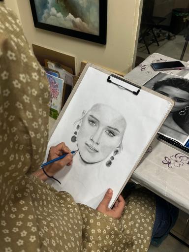 عکس آموزشگاه نقاشی نسیم رنگها