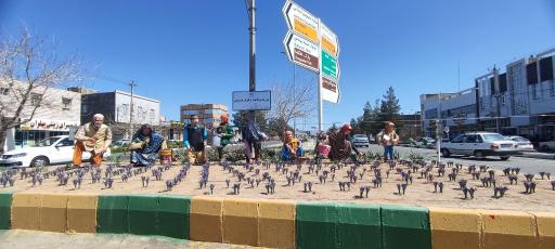 عکس میدان‌ جهاد (فلکه‌ انار)