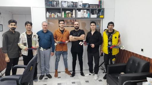 عکس آموزشگاه پیرایش مردانه محسن 