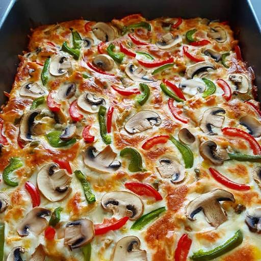 عکس پیتزا زیتون