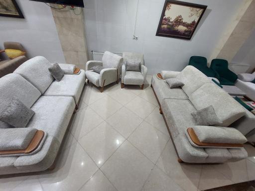 عکس مبلمان کلبه چوب