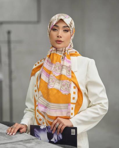 عکس روسری مهگام (خورشید)