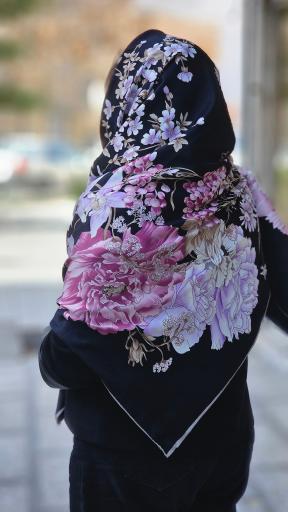 عکس روسری مهگام (خورشید)