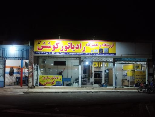 عکس رادیاتور سازی کوشش