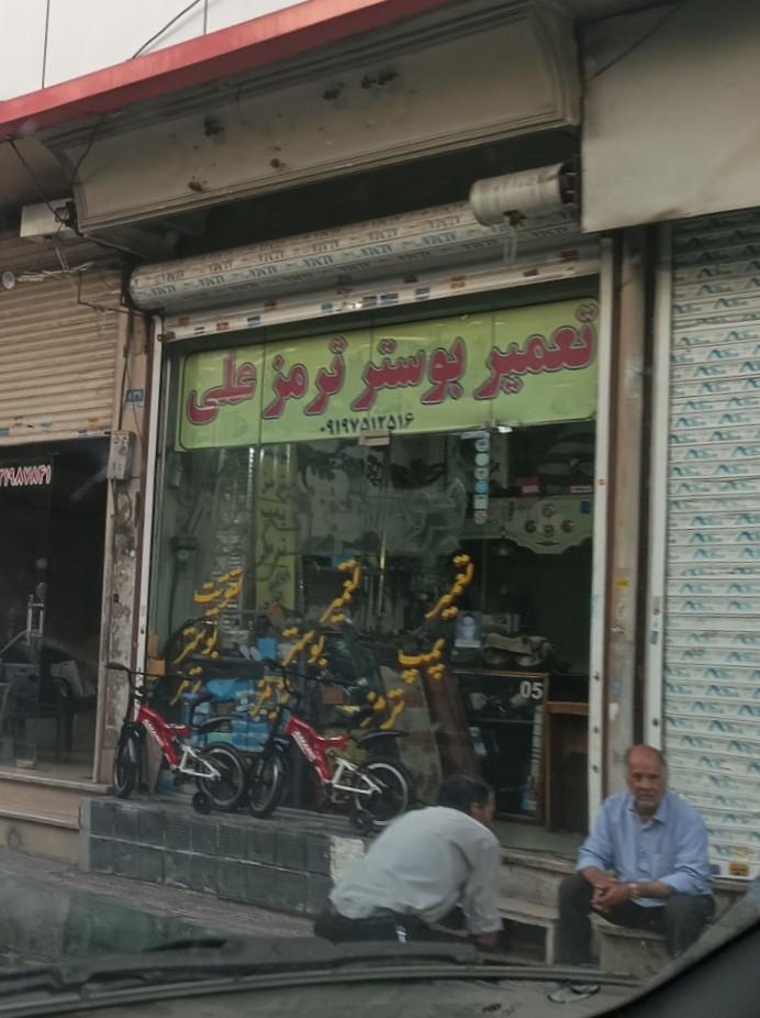 عکس بوستر ترمز علی