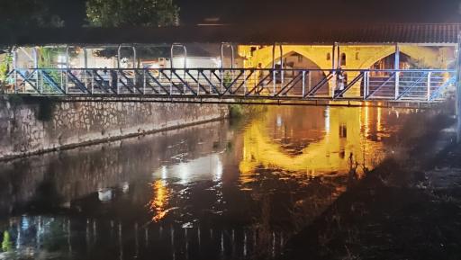 عکس پل فلزی