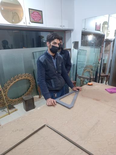 عکس شیشه و آینه الماس