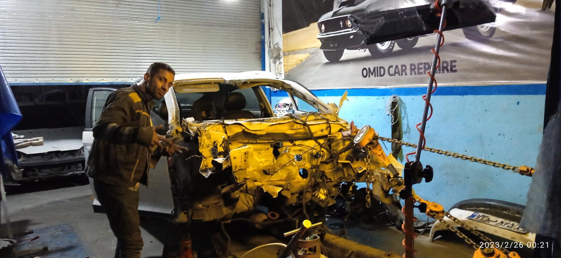 عکس صافکاریو نقاشی امید