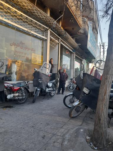 عکس پیک موتوری طوفان