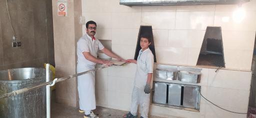 عکس نان سنگکی خلیج فارس