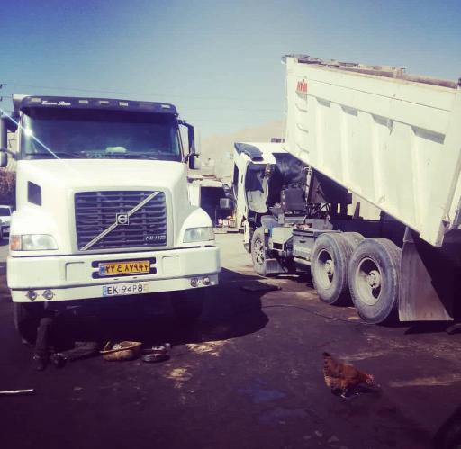 عکس تعمیرگاه جهان ولوو