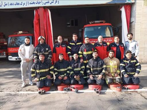 عکس سازمان آتش نشانی و خدمات ایمنی شهرداری ورامین