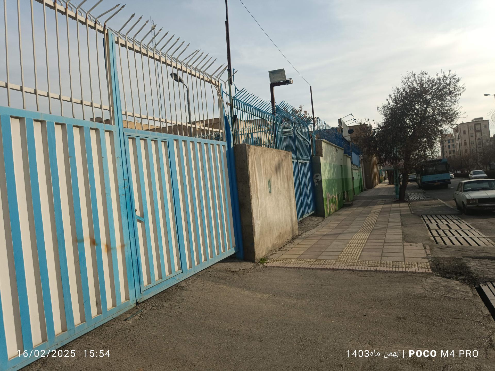 عکس انبار لوله های انبار مرکزی آبفای منطقه 4