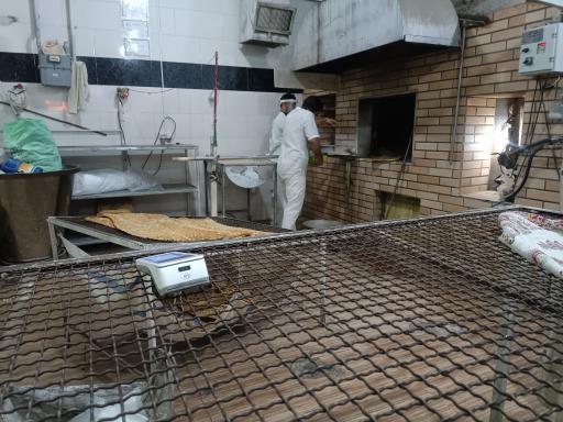 عکس نان سنگک شیخی