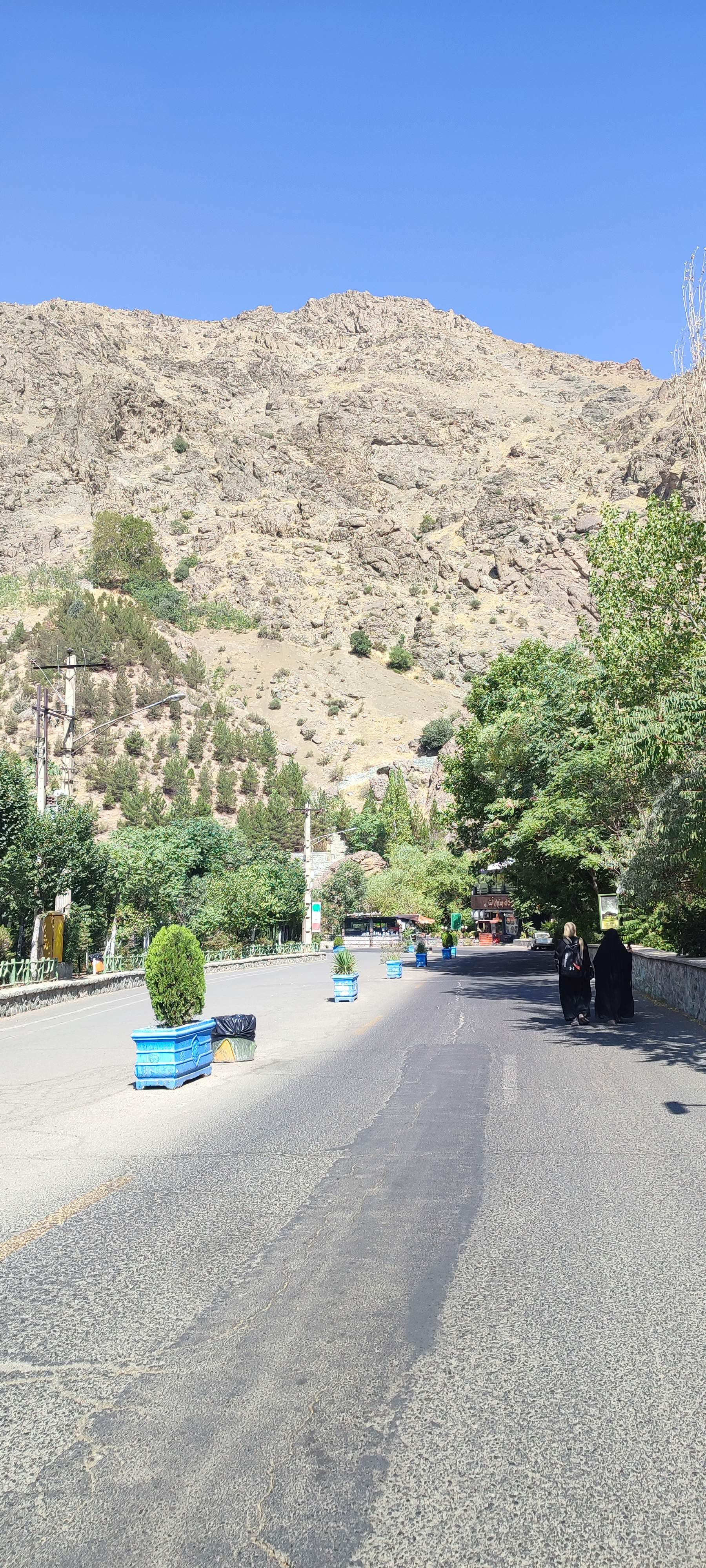 عکس بام توچال جاده سلامت