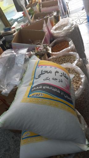 عکس پخش برنج مصطفی