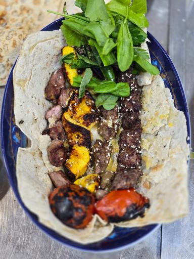 عکس نان داغ جگری داغ کباب داغ مستر کباب