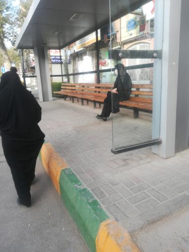 عکس ایستگاه اتوبوس شهید کلاهدوز 52