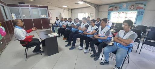 عکس جمعیت هلال احمر شهرستان‌ بهارستان