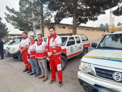 عکس جمعیت هلال احمر شهرستان‌ بهارستان