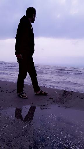 عکس ساحل ماسه ای شهرک مخابرات 