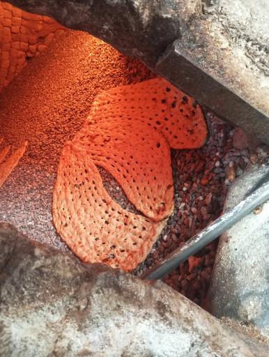 عکس نانوایی سنگک