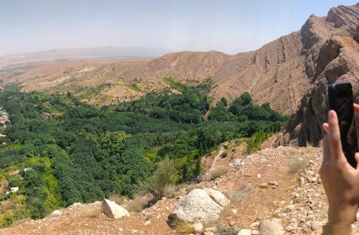 عکس قله قلات روستای قلات شیراز