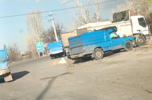 عکس ایستگاه فروش سیب زمینی