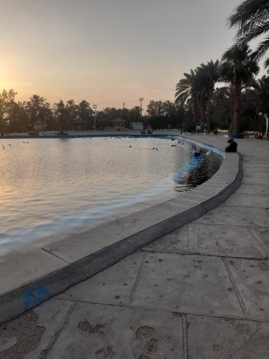 عکس دریاچه تفریحی پارک آهنشهر