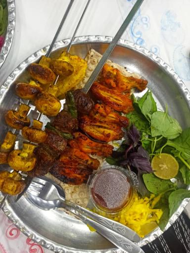 عکس جگر کباب گل سرخ