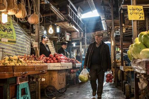 عکس بازار سنتی رشت