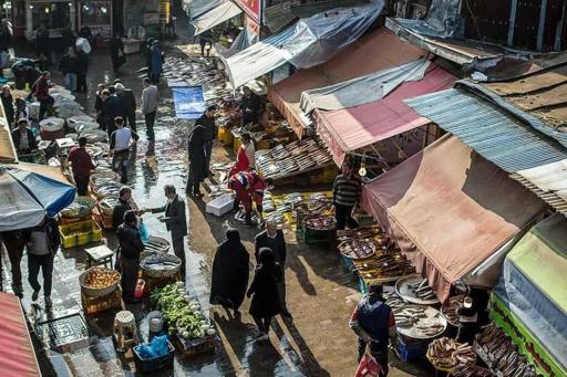 عکس بازار سنتی رشت