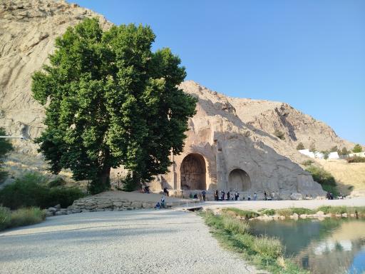 عکس کوه بیستون