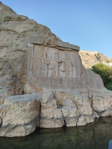 عکس کوه بیستون