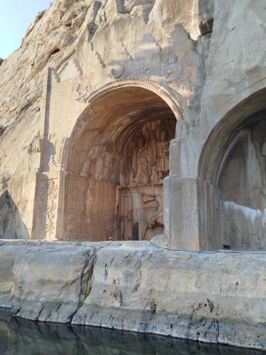 عکس کوه بیستون